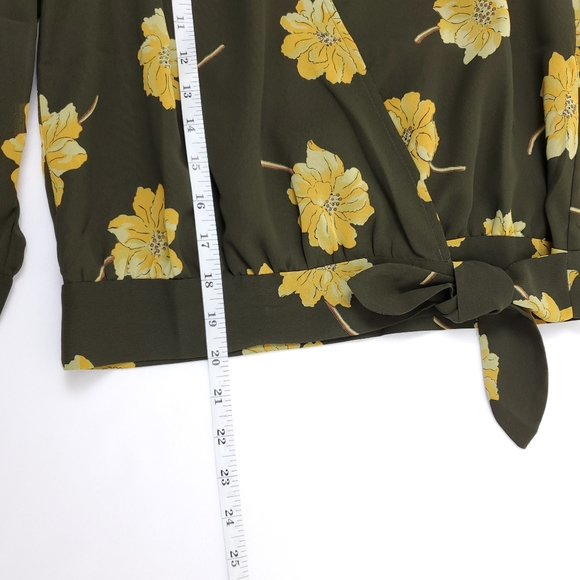 Madewell Effie Floral Woven Wrap in XXS - Picture 8 of 16